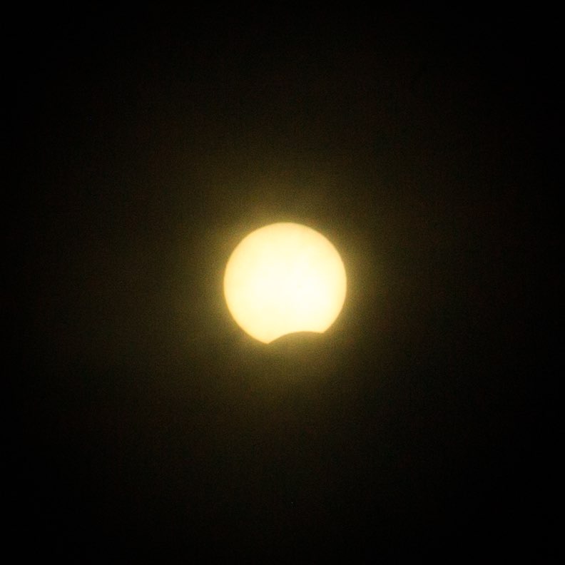 Eclipse visto desde Guadalupe, Ronny Ross Gamboa