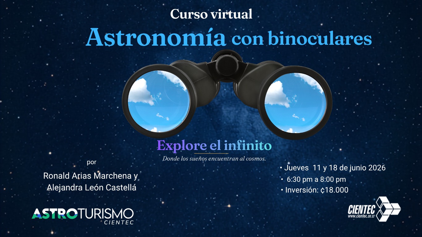 anuncio curso astronomía con binoculares junio 2026