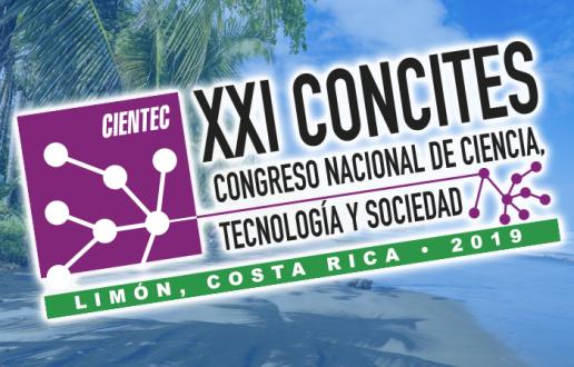 XXI CONCITES- Congreso N. de Ciencia, Tecnología y Sociedad - Limón 2019