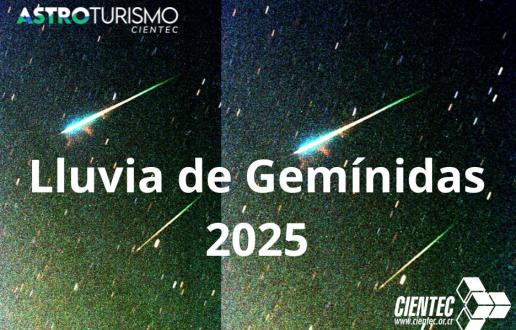 Anuncio Gemínidas 2025