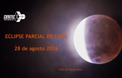 Eclipse parcial de Luna 28 de agosto 2026