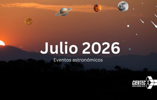 eventos astronómicos en julio