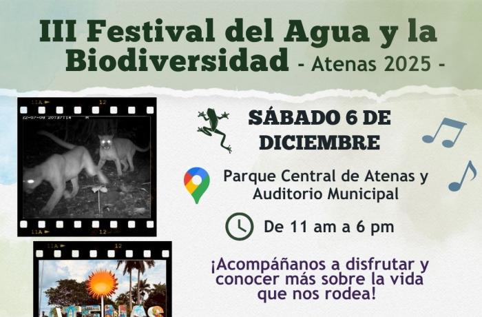 Anuncio del Festival del agua