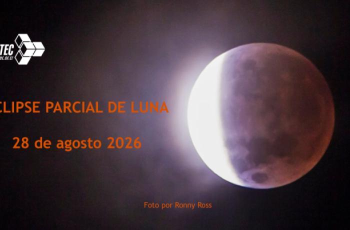 Eclipse parcial de Luna 28 de agosto 2026