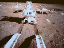 Yutu, el conejo chino, investiga la superficie lunar